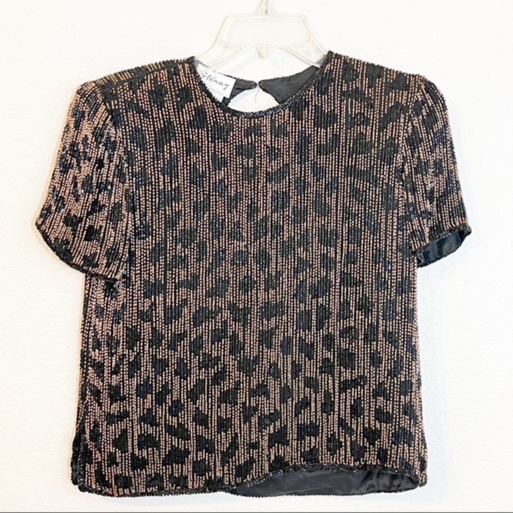 Vintage Stenay‎ Beaded Blouse